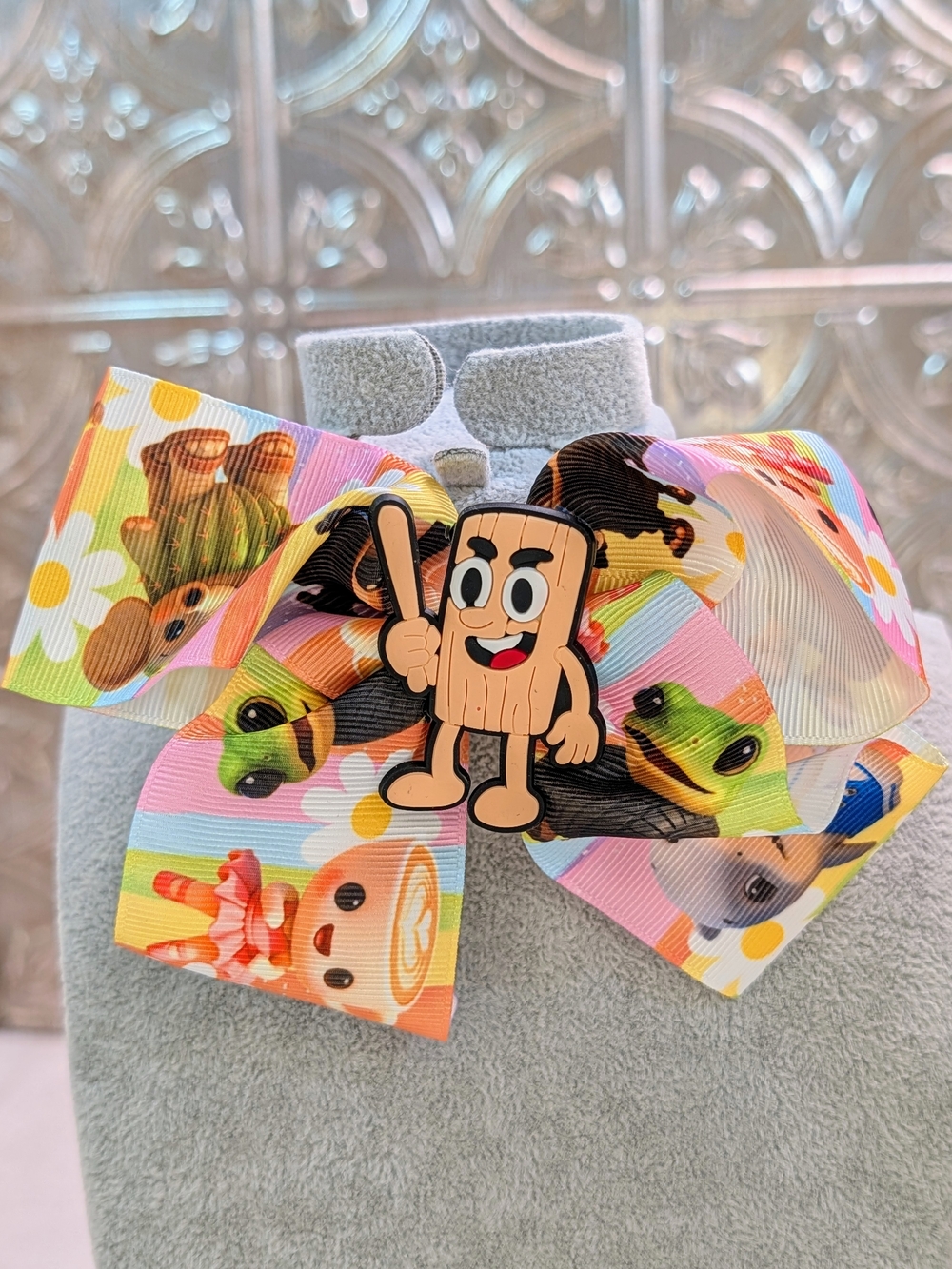 Medium Size Kids Brain Rot Hairbow